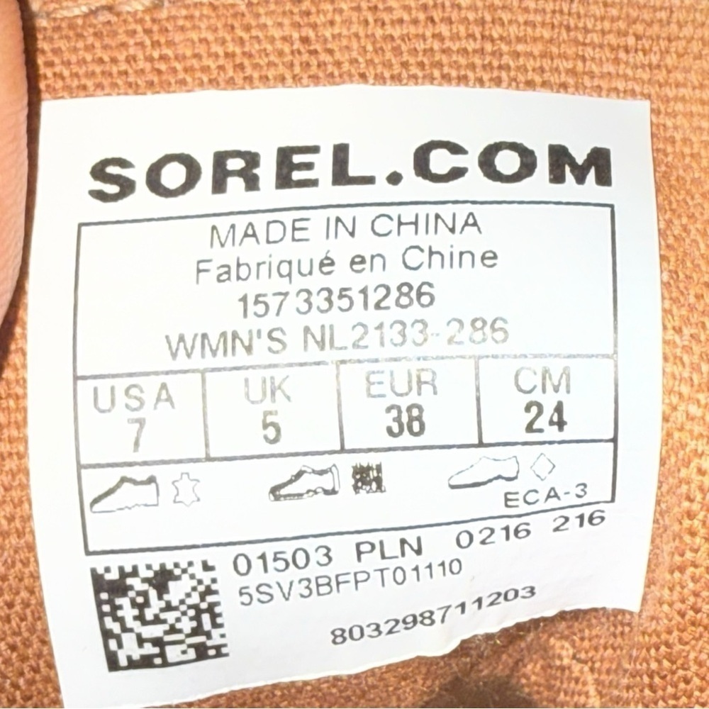 ▶️ Sorel ◀️ Out N About Duck Boots Water Proof Snow Boots 7 - Picture 15 of 15
